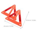 Car Emergency Reflector Triangle Kit - 6 Pack