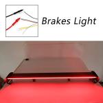 Universal 43-Inch Adjustable Racing Spoiler with LED