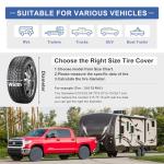 Heavy Duty Tire Covers for RVs and Trailers