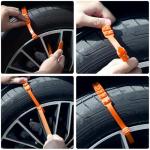 Topteng 10PCS Snow Tire Chains for Winter Driving