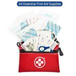 Swiss Safe 2-in-1 First Aid Kit for Car & Travel