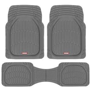 Motor Trend FlexTough All-Weather Floor Mats in Gray