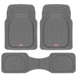Motor Trend FlexTough All-Weather Floor Mats in Gray