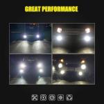 AUXLIGHT Super Bright LED Fog Light Bulbs 6000K