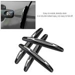 Universal Car Door Guard Trim, 4-Piece Set