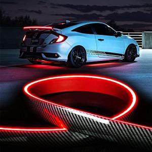 Goodream LED Car Spoiler with Carbon Fiber Trim
