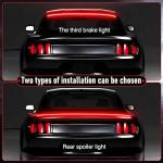 Goodream LED Car Spoiler with Carbon Fiber Trim