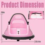 LUIBAS 12V Electric Bumper Car for Kids