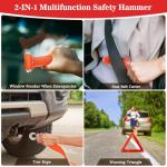 Emergency Roadside Safety Kit with Air Compressor