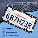 Funny Pet Paw License Plate Frame for Cars