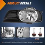 Nilight Fog Lights for 07-09 Toyota Camry