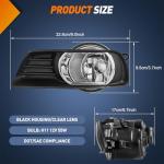 Nilight Fog Lights for 07-09 Toyota Camry