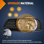 Nilight Fog Lights for 07-09 Toyota Camry