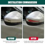 4PCS Car Door Edge Protector Strips - Red