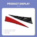 Hood Side Vent Shark Spoiler - 2 Pack