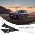 Hood Side Vent Shark Spoiler - 2 Pack