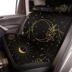 Moon and Stars Car Seat Cover Full Set
