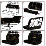 Moon and Stars Car Seat Cover Full Set