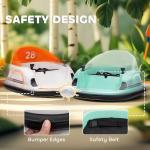 Qaba 12V Kids Bumper Car with Remote Control