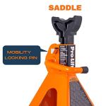 Heavy Duty 3 Ton Car Jack Stands - Pair