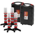 LED Roadside Safety Flares Kit with Magnetic Base