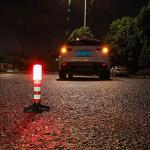 LED Roadside Safety Flares Kit with Magnetic Base