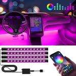 LED Car Decor Lights with APP Control for Couples