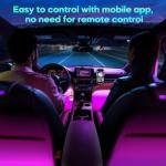 LED Car Decor Lights with APP Control for Couples