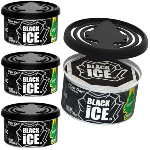 LITTLE TREES Black Ice Car Air Freshener Pack