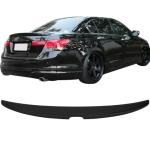 Honda Accord 2008-2012 Trunk Spoiler, Unpainted Black