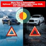 Emergency Reflective Warning Triangle Kit – 6 Pack