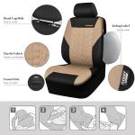 Universal 3D Tyre Embossed Car Seat Covers Set
