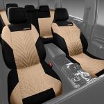 Universal 3D Tyre Embossed Car Seat Covers Set