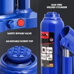 Hydraulic Bottle Jack for Vehicle Repair - 2 Ton