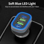 Meagoes 4-Port USB C Car Charger 90W