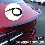 Gloss Black 4ft Universal Rear Spoiler Wing