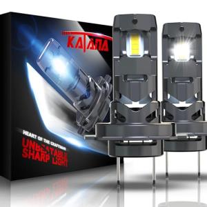 KATANA H7 Bulbs - 400% Brightness, Plug & Play