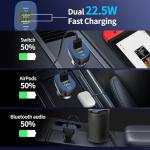 Meagoes 4-Port USB C Car Charger 90W