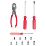 30-Piece Emergency Car Kit with Jumper Cables