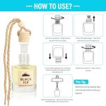 Hanging Car Air Freshener Oil Diffuser Set