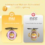 Cute Yellow Duck Car Air Freshener with Lights