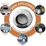 4PCS RV Tire Covers - Waterproof & UV Resistant