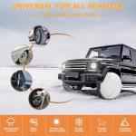 4PCS RV Tire Covers - Waterproof & UV Resistant