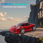 Sporty Car-Shaped Wireless Mouse for Computers