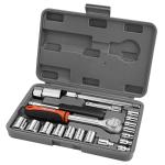 21-Piece Metric Socket Set for Automotive Repairs