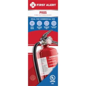 Heavy Duty Rechargeable Fire Extinguisher 3-A:40-B:C