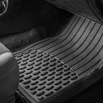 FH Group Heavy-Duty Rubber Floor Mats Set