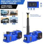 12V Electric Car Jack Kit with Impact Wrench