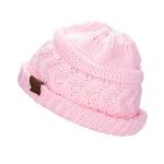 2 Pack Women's Winter Beanie with Ponytail Hole