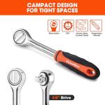 21-Piece Metric Socket Set for Automotive Repairs